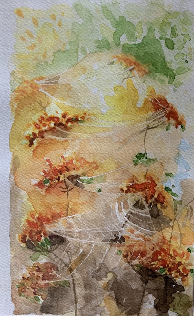 BABIE LATO, AKWARELA, 18X30