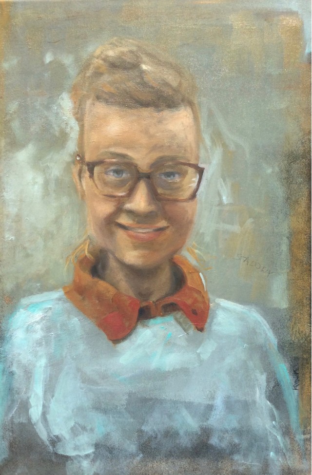 Agata. Akryl, olej. 2019